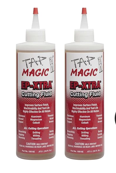 Tap Magic EP-Extra Cutting Fluid – 2 Pack (16 oz each)